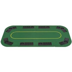 Покерная столешница VidaXL 80208 (Green/Black) Thumb