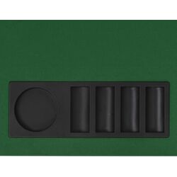 Покерная столешница VidaXL 80208 (Green/Black) Thumb
