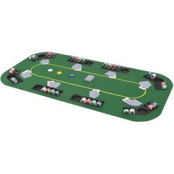 Покерная столешница VidaXL 80208 (Green/Black) Thumb