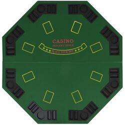Покерная столешница VidaXL 80209 (Green/Black) Thumb