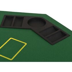 Покерная столешница VidaXL 80209 (Green/Black) Thumb