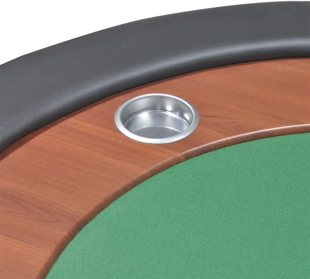 Masa pentru poker VidaXL 80133 (Green/Brown) - 8