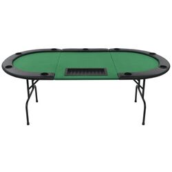 Стол для покера VidaXL 80210 (Green/Black) Thumb