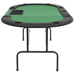 Стол для покера VidaXL 80210 (Green/Black) Thumb