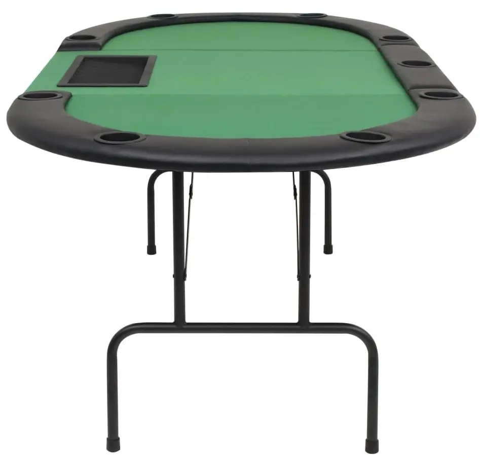 Стол для покера VidaXL 80210 (Green/Black) - 3