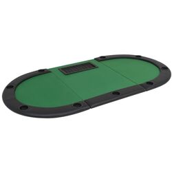 Стол для покера VidaXL 80210 (Green/Black) Thumb