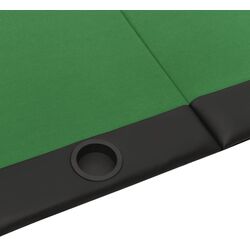 Masa pentru poker VidaXL 80402 (Green/Black) Thumb