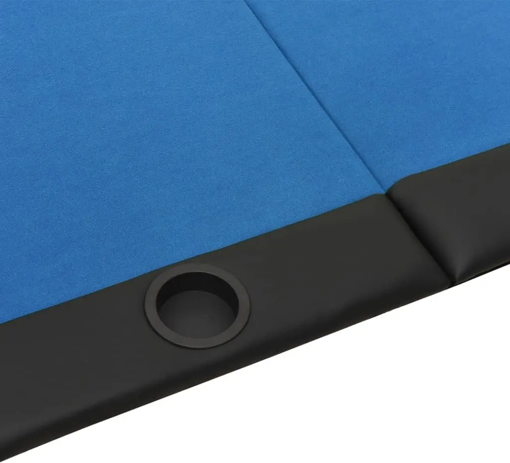 Masa pentru poker VidaXL 80403 (Blue/Black) - 3
