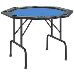 Masa pentru poker VidaXL 80405 (Blue/Black)
