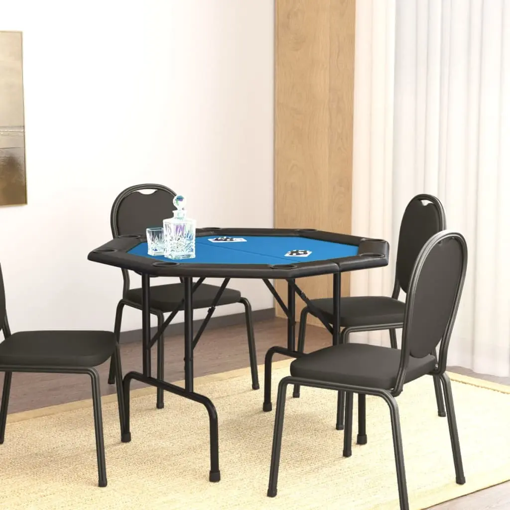 Masa pentru poker VidaXL 80405 (Blue/Black) - 6