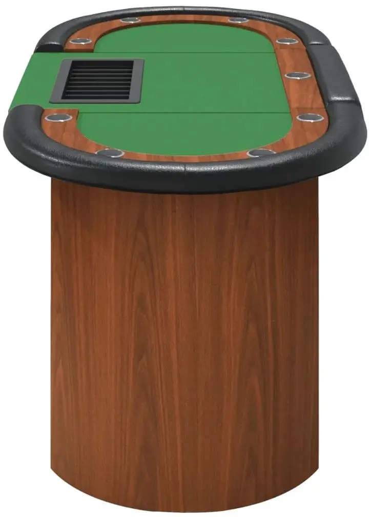 Masa pentru poker VidaXL 80406 (Green/Brown) - 3