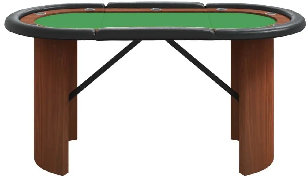 Masa pentru poker VidaXL 80408 (Green/Brown) - 2