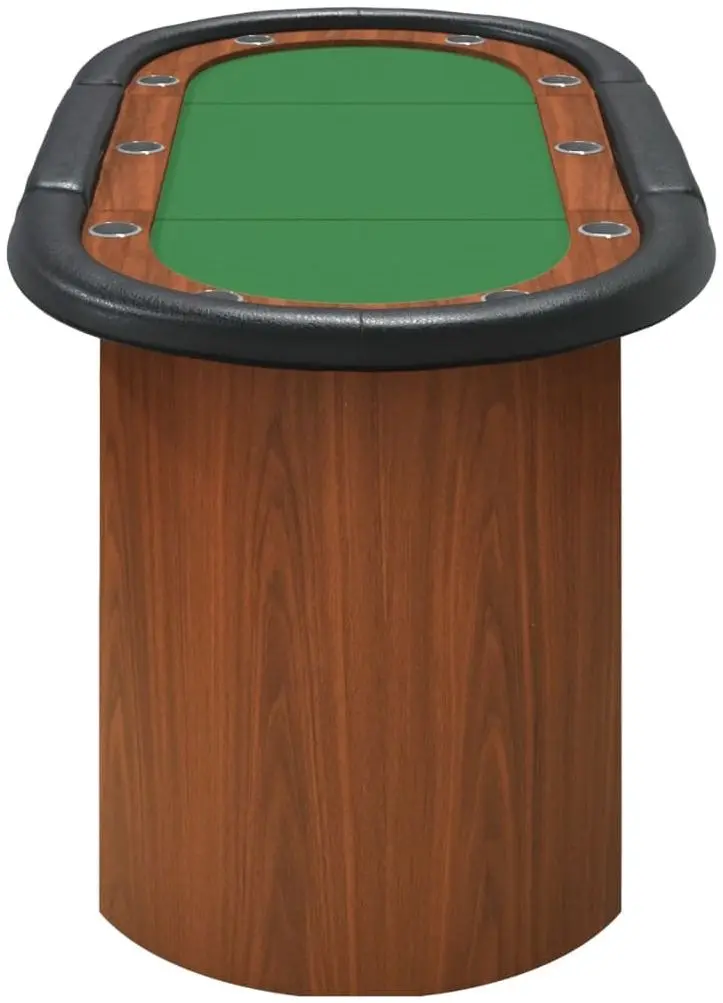 Masa pentru poker VidaXL 80408 (Green/Brown) - 3