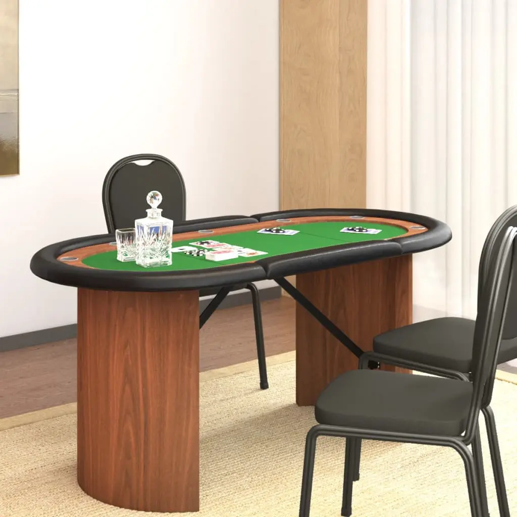 Masa pentru poker VidaXL 80408 (Green/Brown) - 4