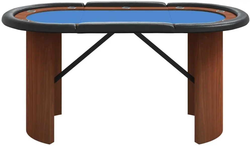 Masa pentru poker VidaXL 80409 (Blue/Brown) - 2