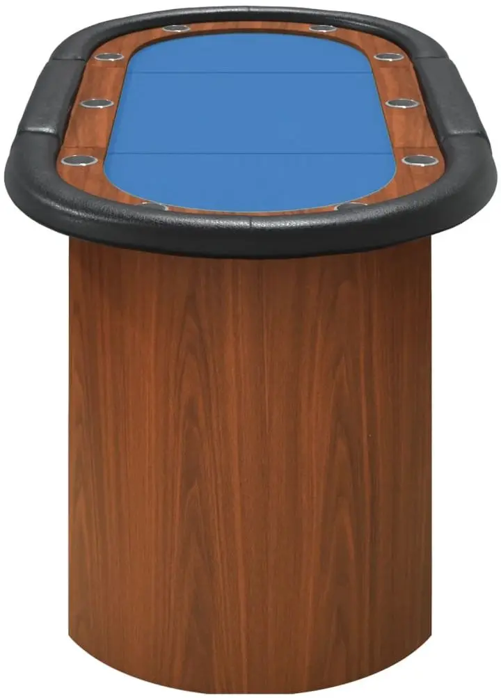 Masa pentru poker VidaXL 80409 (Blue/Brown) - 3