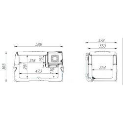 Автомобильный холодильник Alpicool CX30 (Grey) Thumb