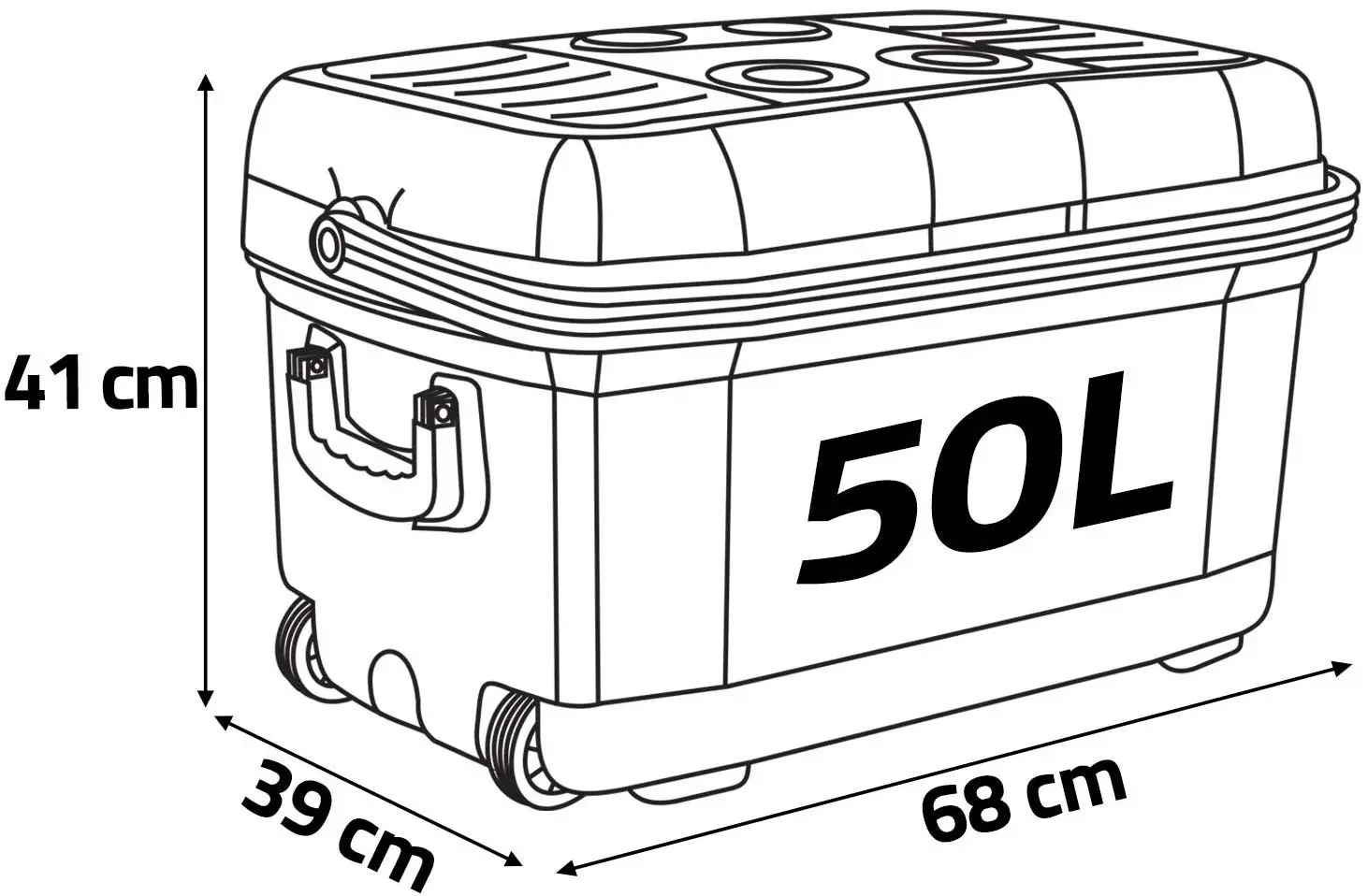 Frigider portabil Berdsen 3821 (Grey)