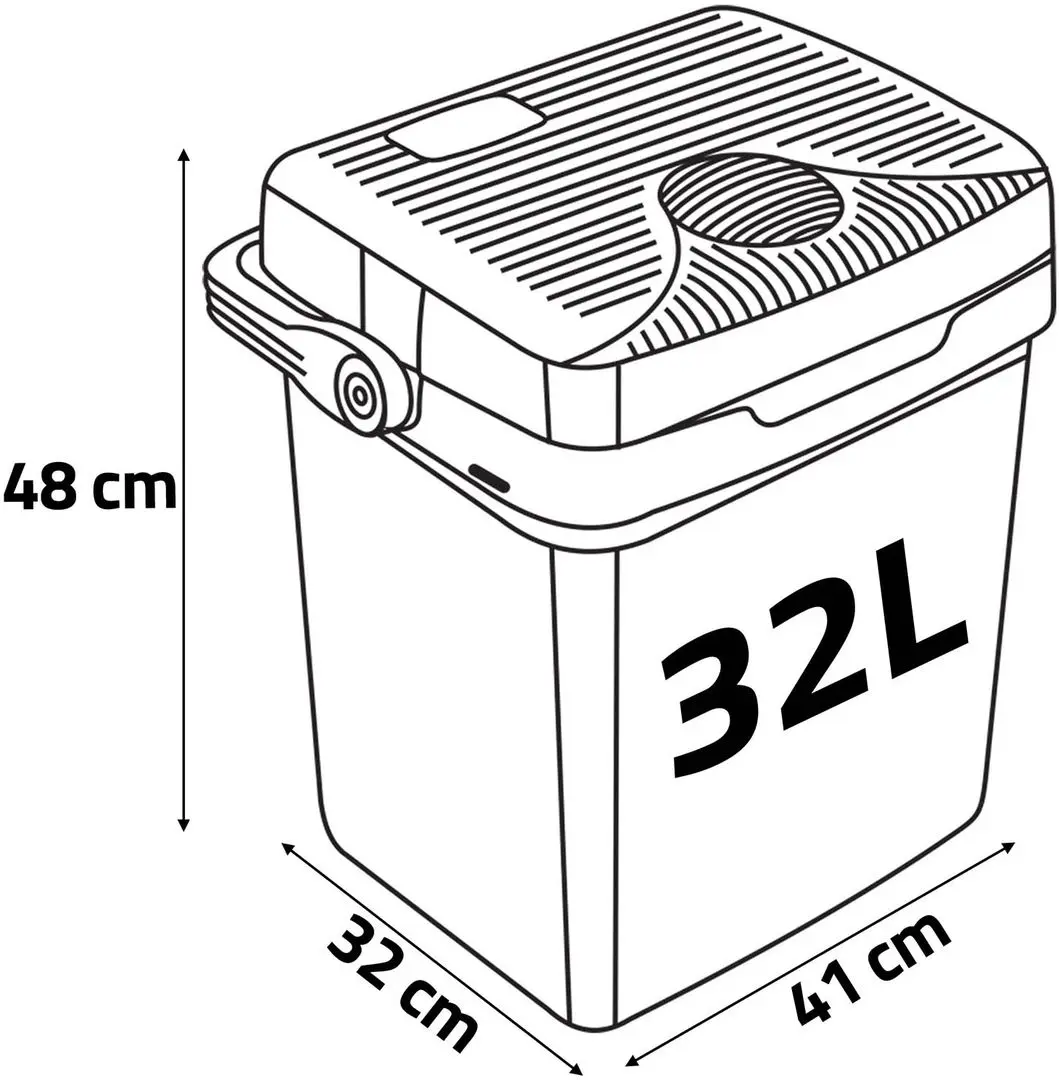 Frigider auto Berdsen Eco 3822 (Grey)