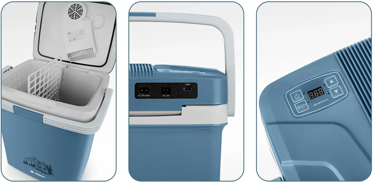 Frigider portabil Berdsen Icemax 3830 (Blue) - 2