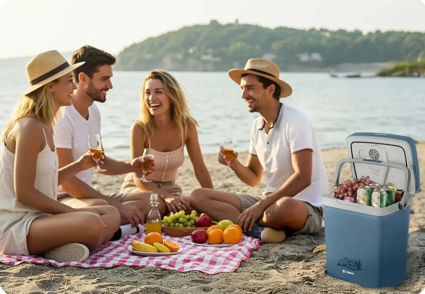 Frigider portabil Berdsen Icemax 3830 (Blue) - 12