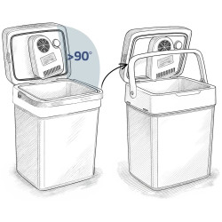 Frigider portabil Berdsen Icemax 3830 (Blue) Thumb