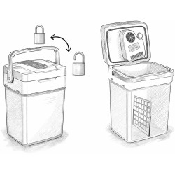 Frigider portabil Berdsen Icemax 3830 (Blue) Thumb