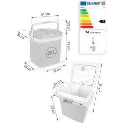 Frigider portabil Berdsen Icemax 3830 (Blue) Thumb