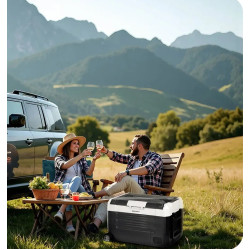 Портативный холодильник Berdsen Icemax 400 340010 (Black/White) Thumb