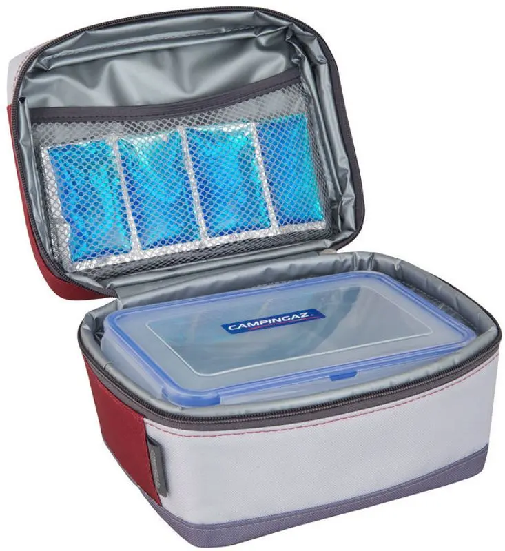 Ланч-бокс с термоизоляцией Campingaz Freez Box M 2.5L (Grey/Red) - 2