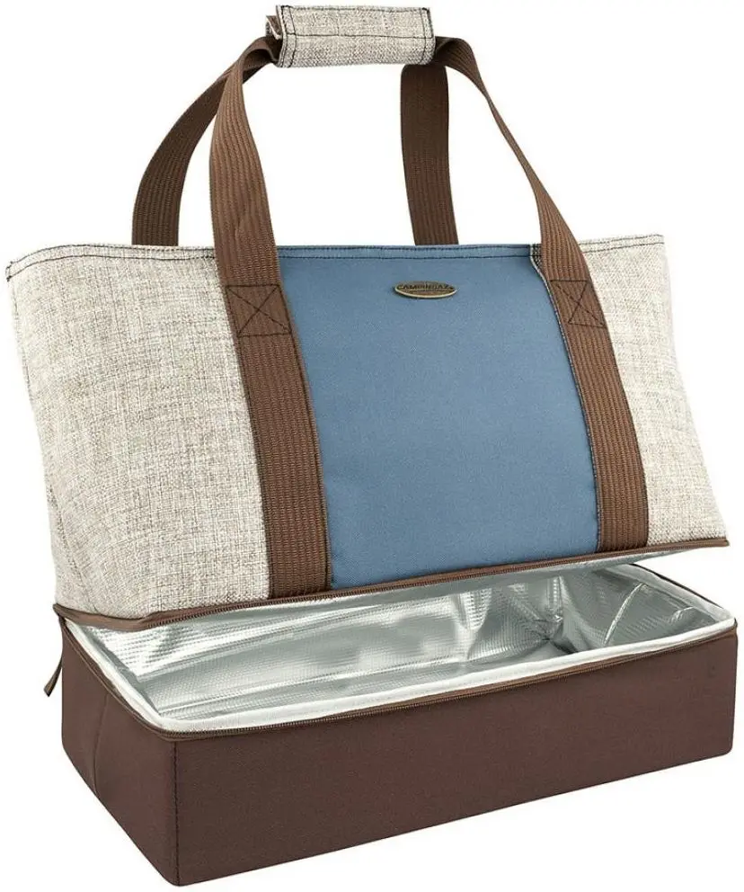 Geanta termoizolanta Campingaz Entertainer 18L (Beige/Blue)