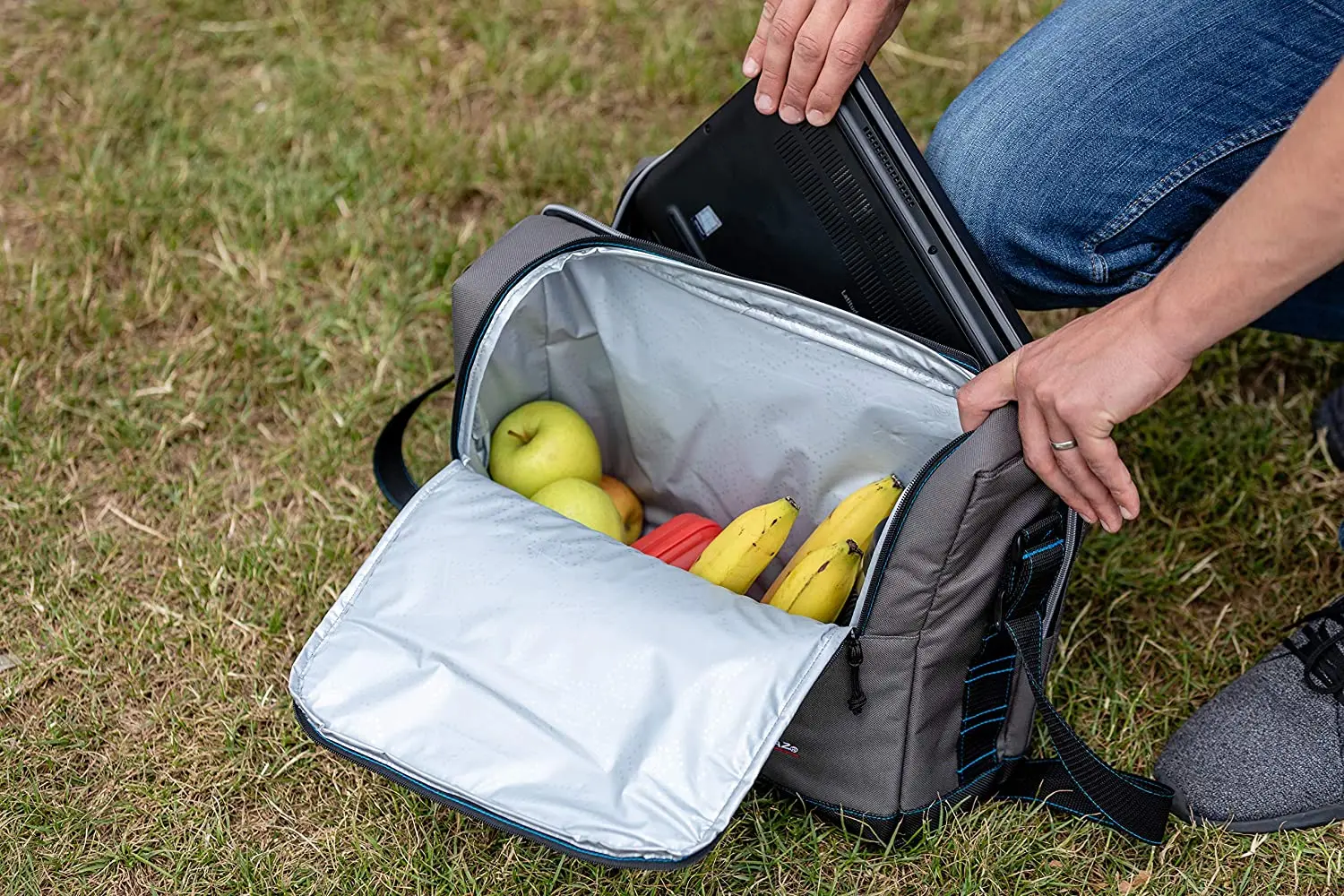 Geanta termoizolanta Campingaz The Office Messenger 17L (Grey) - 3