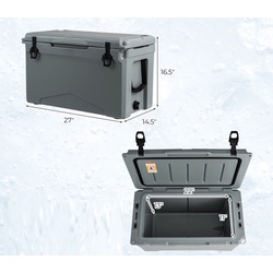 Frigider portabil Costway GP11737GR (Grey) Thumb