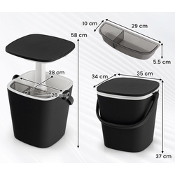 Frigider portabil Costway NP11636BK (Black) Thumb