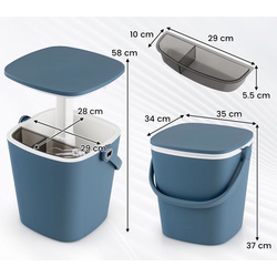 Frigider portabil Costway NP11636BL (Blue) Thumb