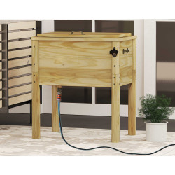 Тележка-холодильник Costway NP12567NA (Natural) Thumb