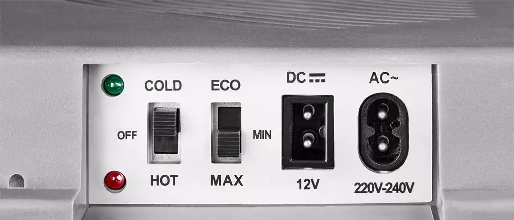 Frigider auto ECG AC 3022 HC Dual (Grey/Green)