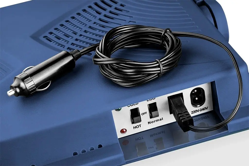 Frigider auto ECG AC 3032 HC Dual (Blue/White)