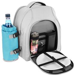 Терморюкзак Enero Camp 1053431 (Grey/Blue) Thumb