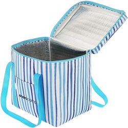 Geanta termoizolanta Enero Camp Lines 28L (Blue Lines) Thumb