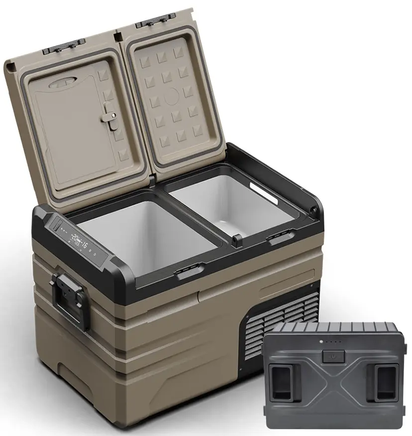 Frigider auto iHunt Bro Freezer Battery TA35 (Black/Brown) - 2