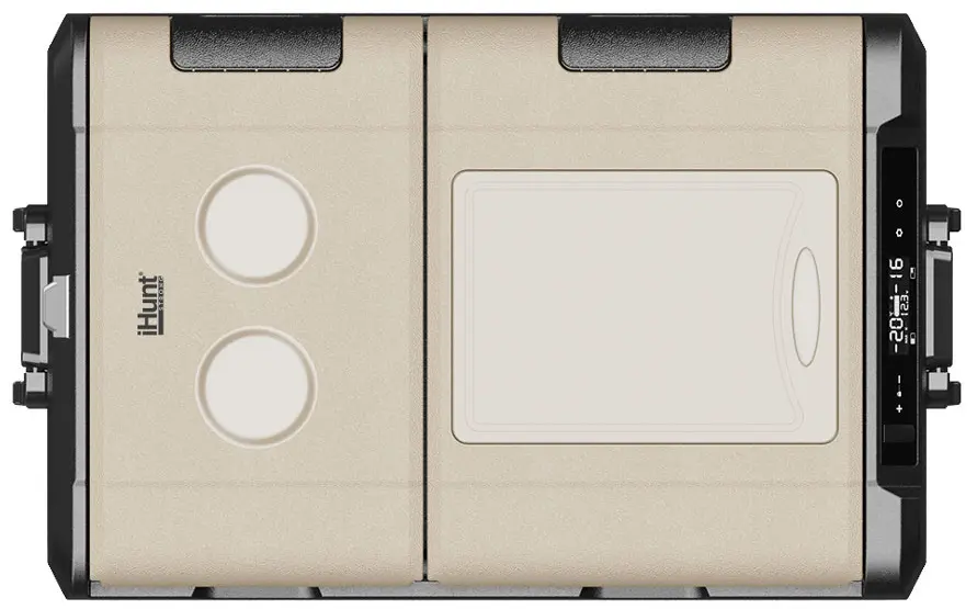 Frigider auto iHunt Bro Freezer Battery TA35 (Black/Brown) - 13