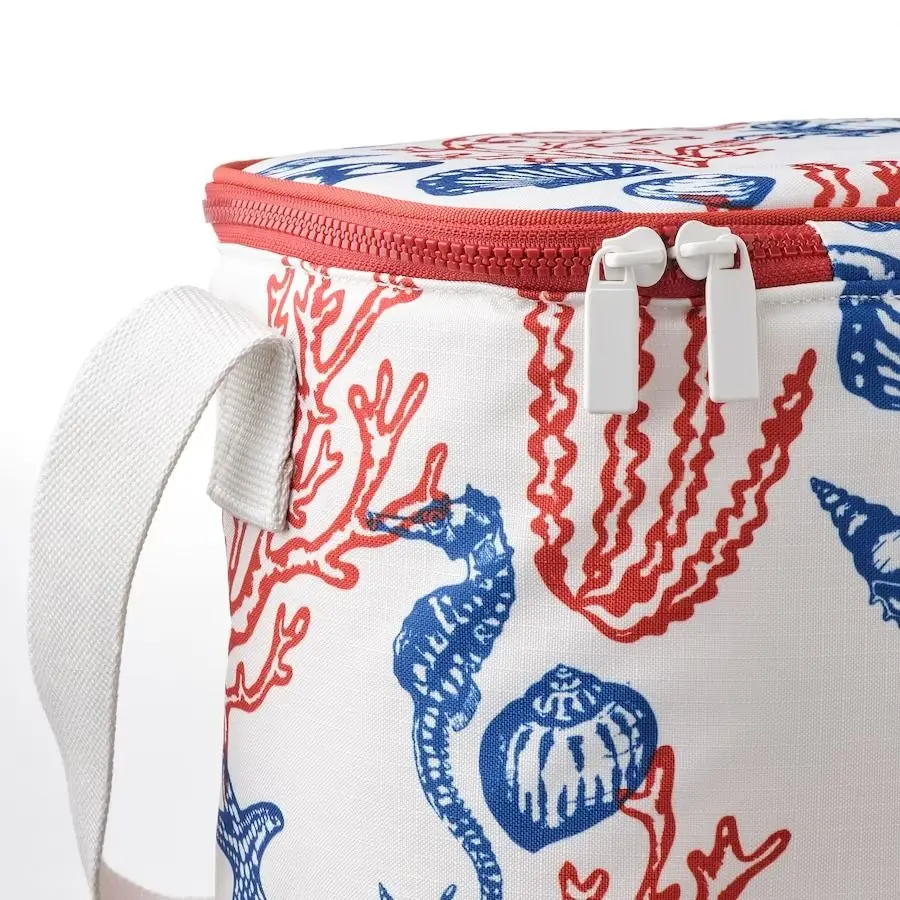 Geanta-frigorifica Ikea Sommarflader (Rosu/Alb/Albastru) - 4
