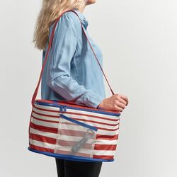 Geanta-frigorifica Ikea Sommarflader (Rosu/Bej Deschis) Thumb