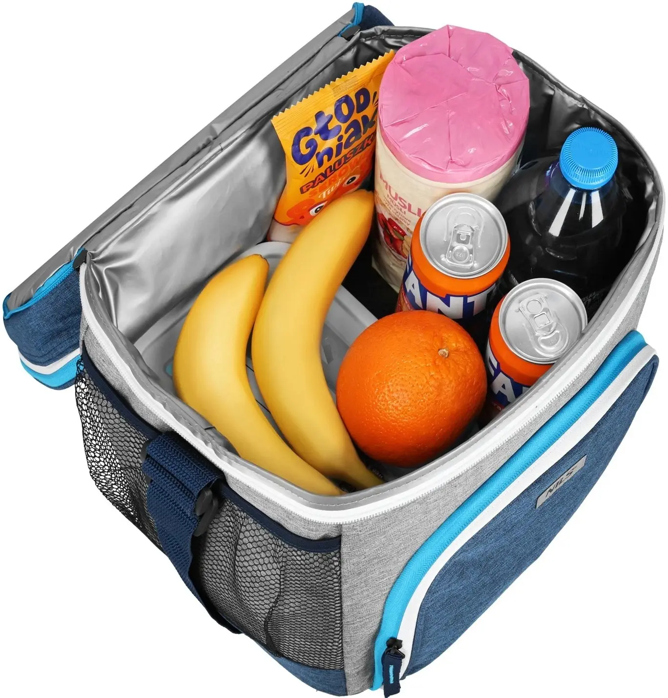 Geanta termoizolanta Nils NC2902 (Blue/Grey) - 8