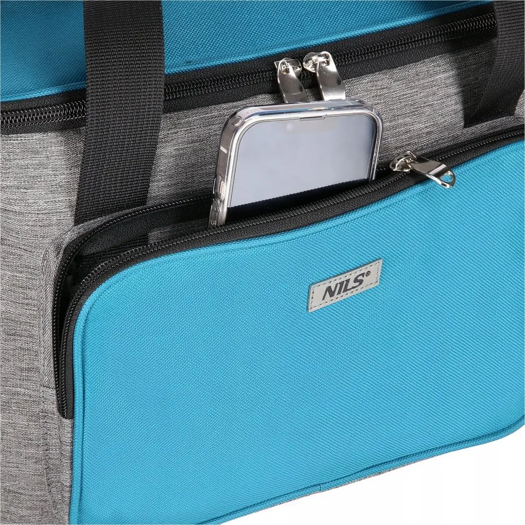Geanta termoizolanta Nils NC3110 13L (Grey/Blue)