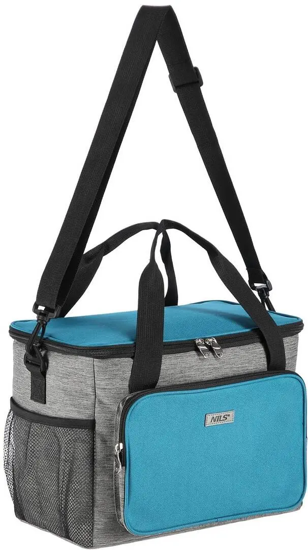 Geanta termoizolanta Nils NC3110 13L (Grey/Blue)