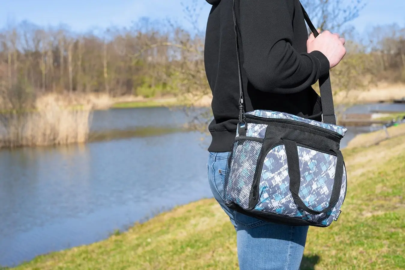 Geanta termoizolanta Noveen LBB515 (Grey/Blue)