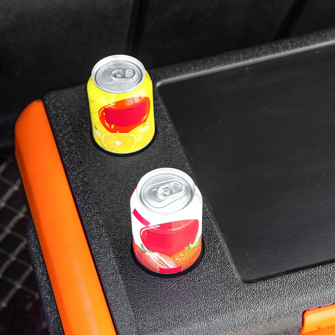 Автомобильный холодильник Outsunny C00-036V90OG (Black/Orange) - 5