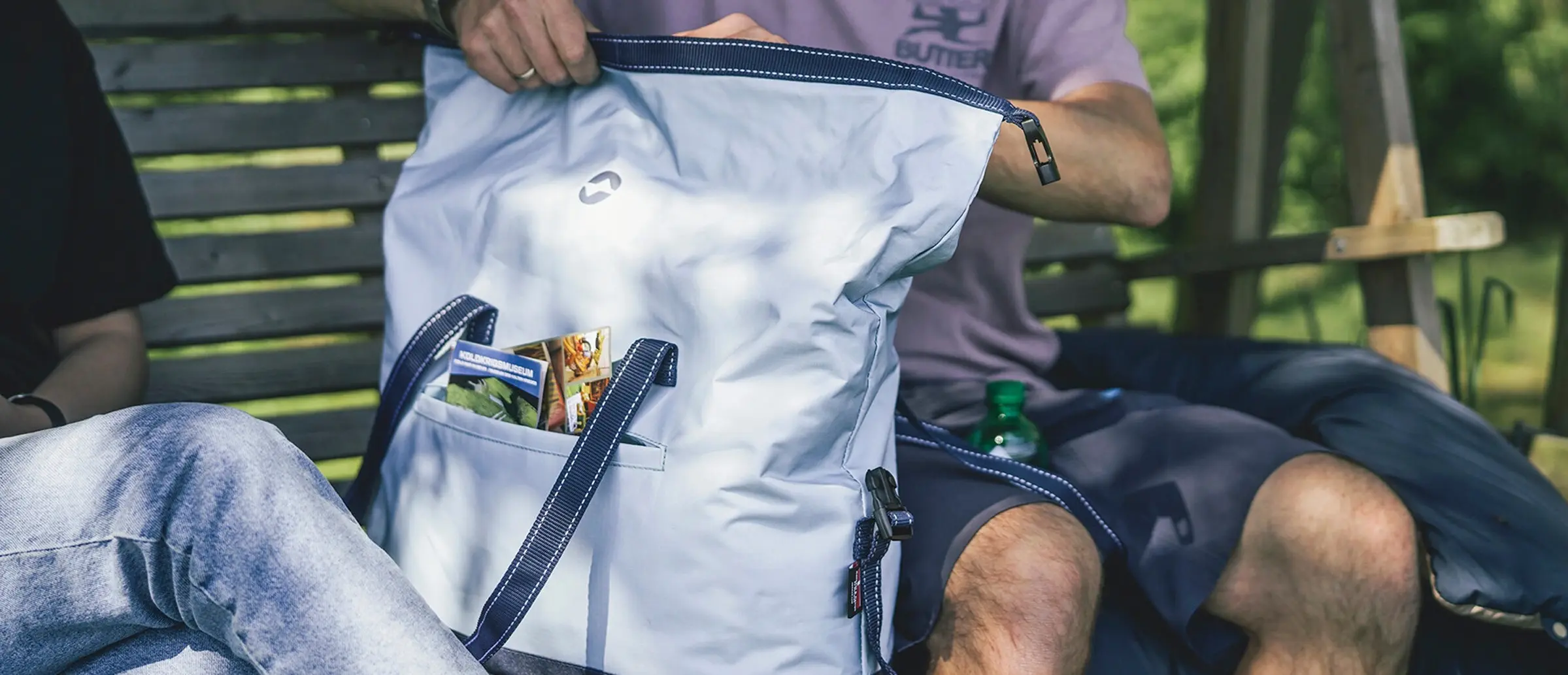 Термосумка Outwell Sanderling Tote 18 L (Aqua Blue) - 6